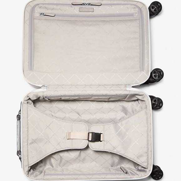 Michael Kors Small Embellished Signature Logo Suitcase NWT - Picture 3 of 4